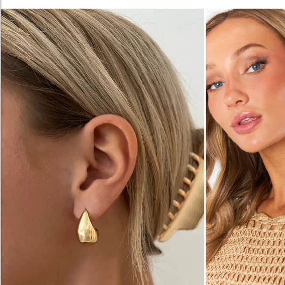 New in package ALV Jewels Kylie Hoop Earring - Picture 3 of 3